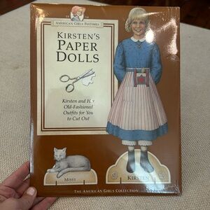 Pleasant Company SEALED Kirsten Paper Dolls